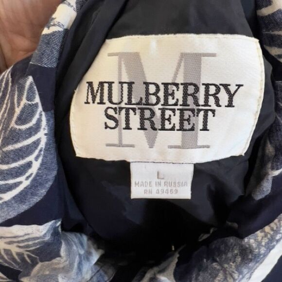 Mulberry Street Navy Coat - Picture 4 of 6